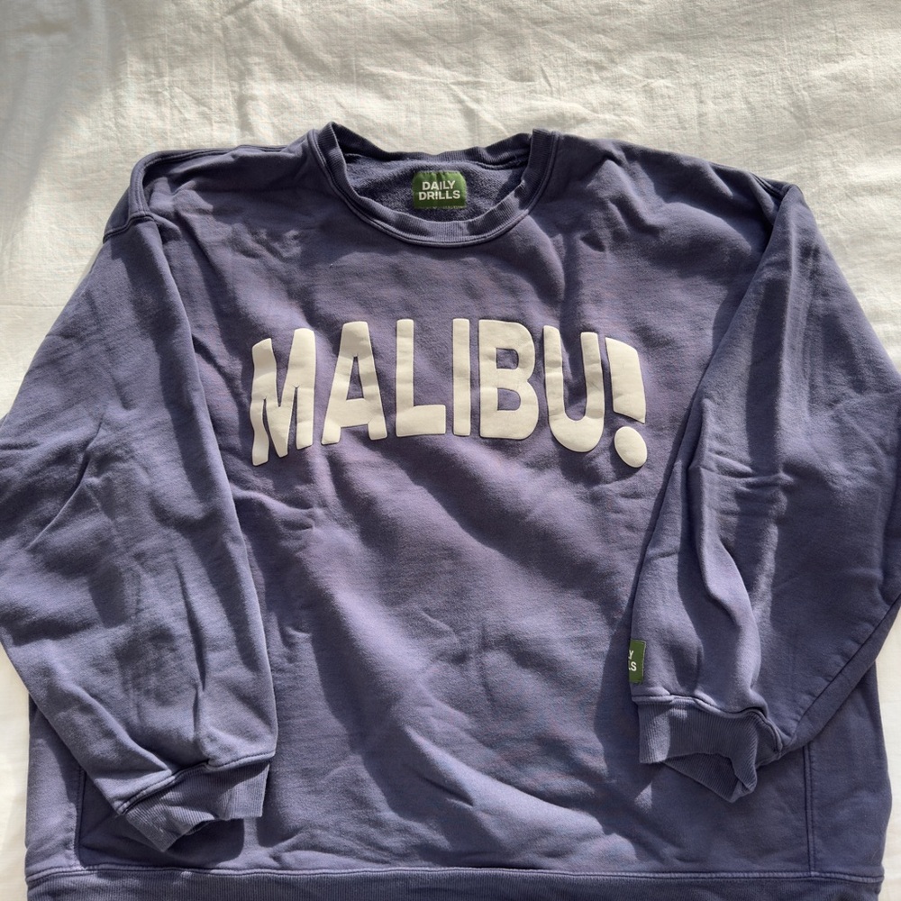 Daily Drills Navy Malibu Sweatshirt